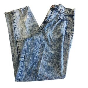 Vintage 80s Cherokee Acid Wash Jeans Women’s 10 Retro Granny Hiphop Mom USA
